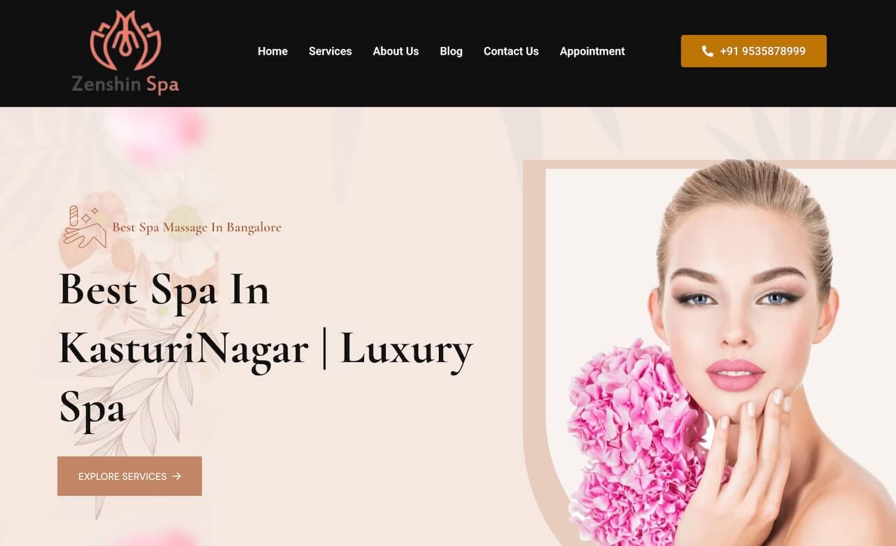 zenshin spa kasturi nagar 