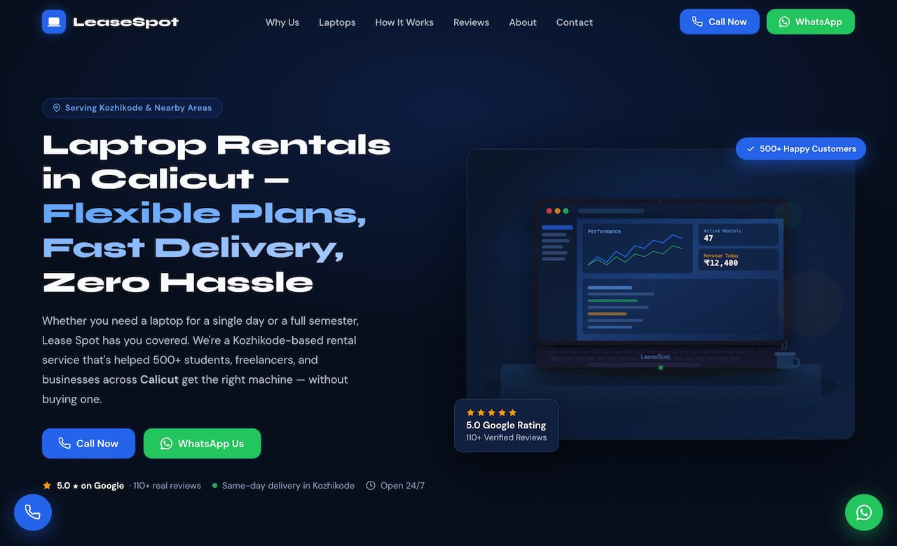 Lease Spot Laptop Rentals