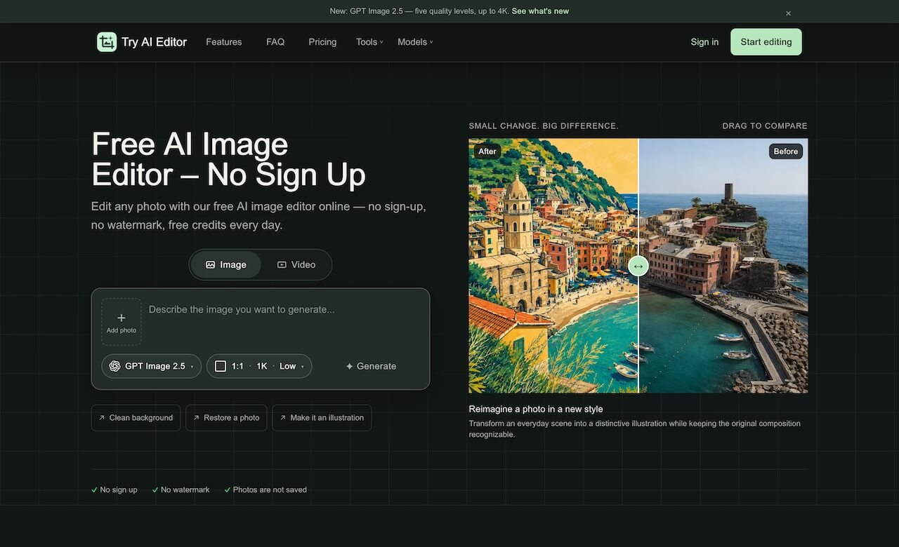 Try AI Editor