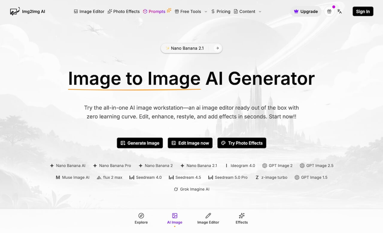 Image to Image AI