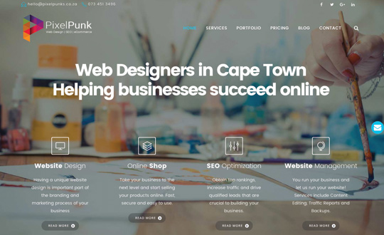 PixelPunks Web Design Cape Town