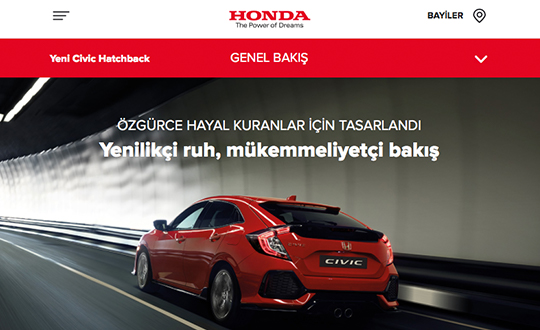 Honda Automobiles and Motorcycles Turkey