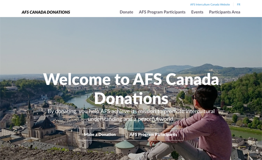AFS Canada Donations