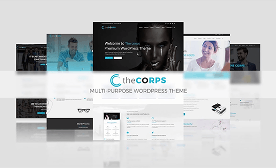 The Corps Multi Purpose WordPress Theme