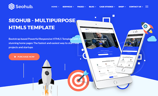 SEOhub Multipurpose HTML5 Template