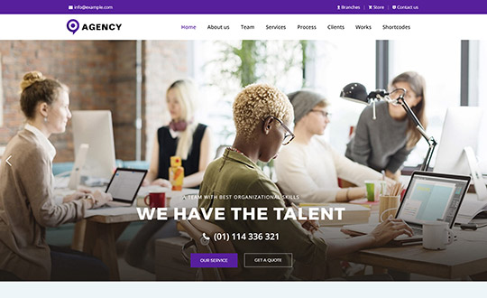 Agencies Creative Business Agency Theme
