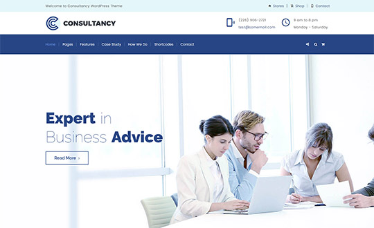 Consultancy Business Agency Theme