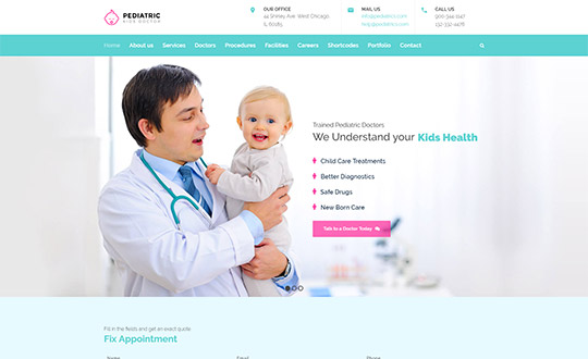 Pediatric Health and Medical Theme