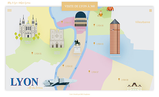 Visite Virtuelle Lyon