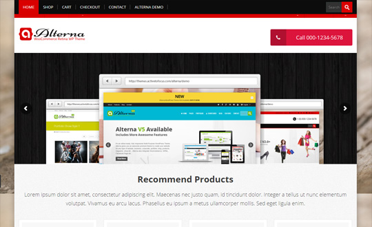 Alterna Ultra Multi Purpose WordPress Theme