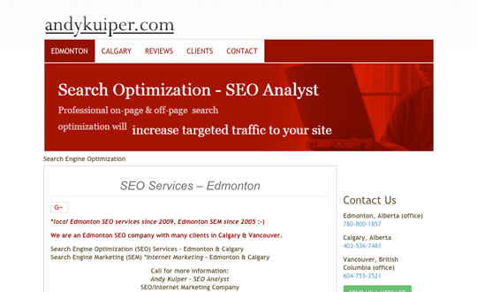 Andy Kuiper SEO Services