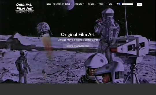 Original Film Art Vintage Movie Posters