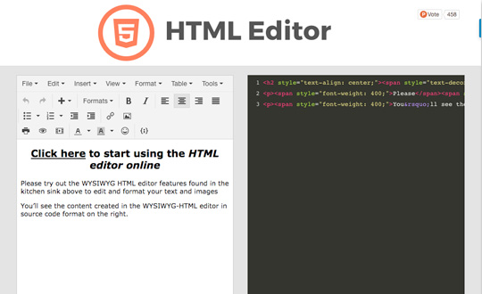 HTML Editor