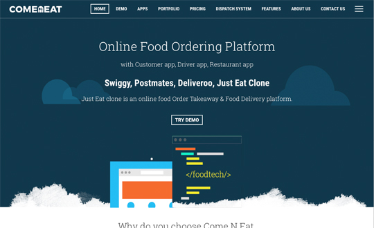 Just eat clone