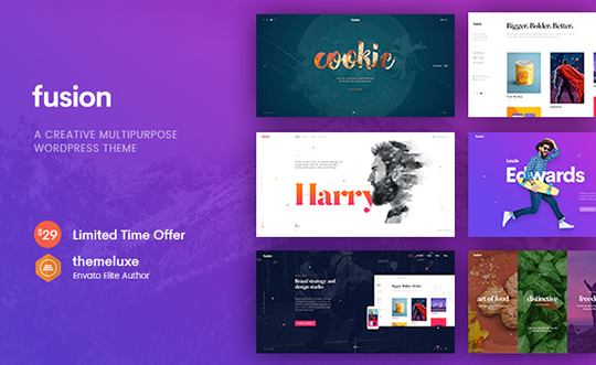 Fusion Creative Multi Purpose WordPress Theme