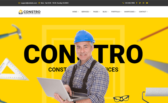 Constro Construction Business Umbraco Theme