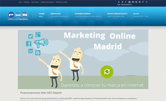 Posicionamiento web Madrid