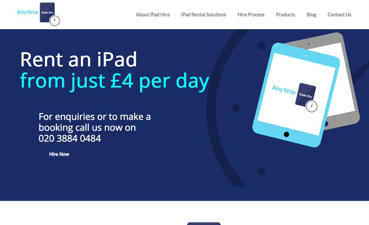 Anytime Tablet Hire UK