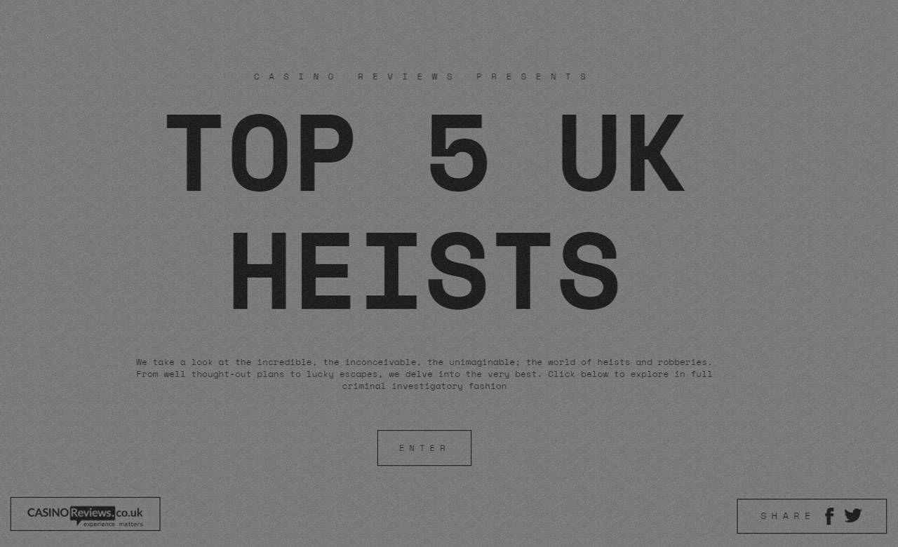 Top 5 Heists in the UKs History