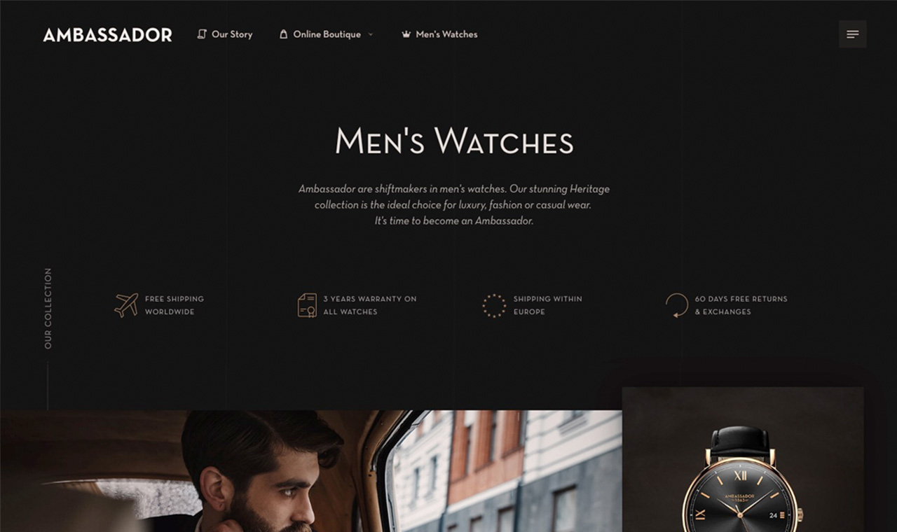 Men Watches by Ambassador