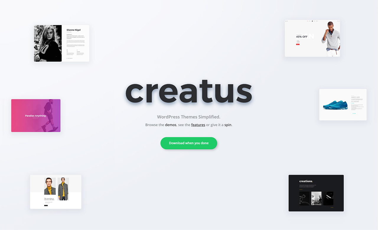 Creatus Ultimate Multipurpose WordPress Theme