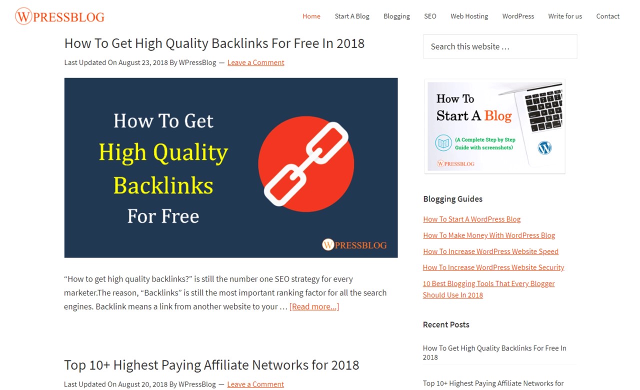WPressBlog