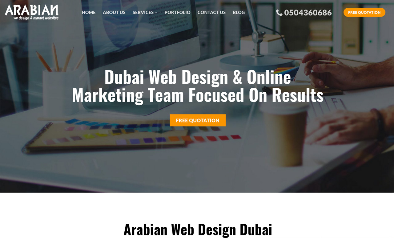 Arabian Web Design