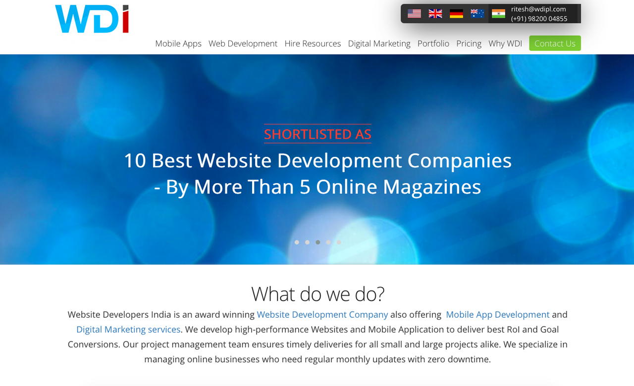 Website Developers India