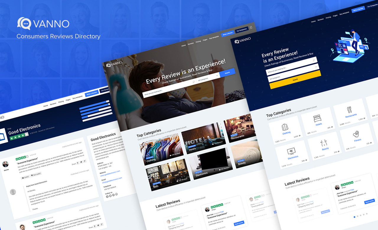 Vanno Consumers Reviews and Rating Directory