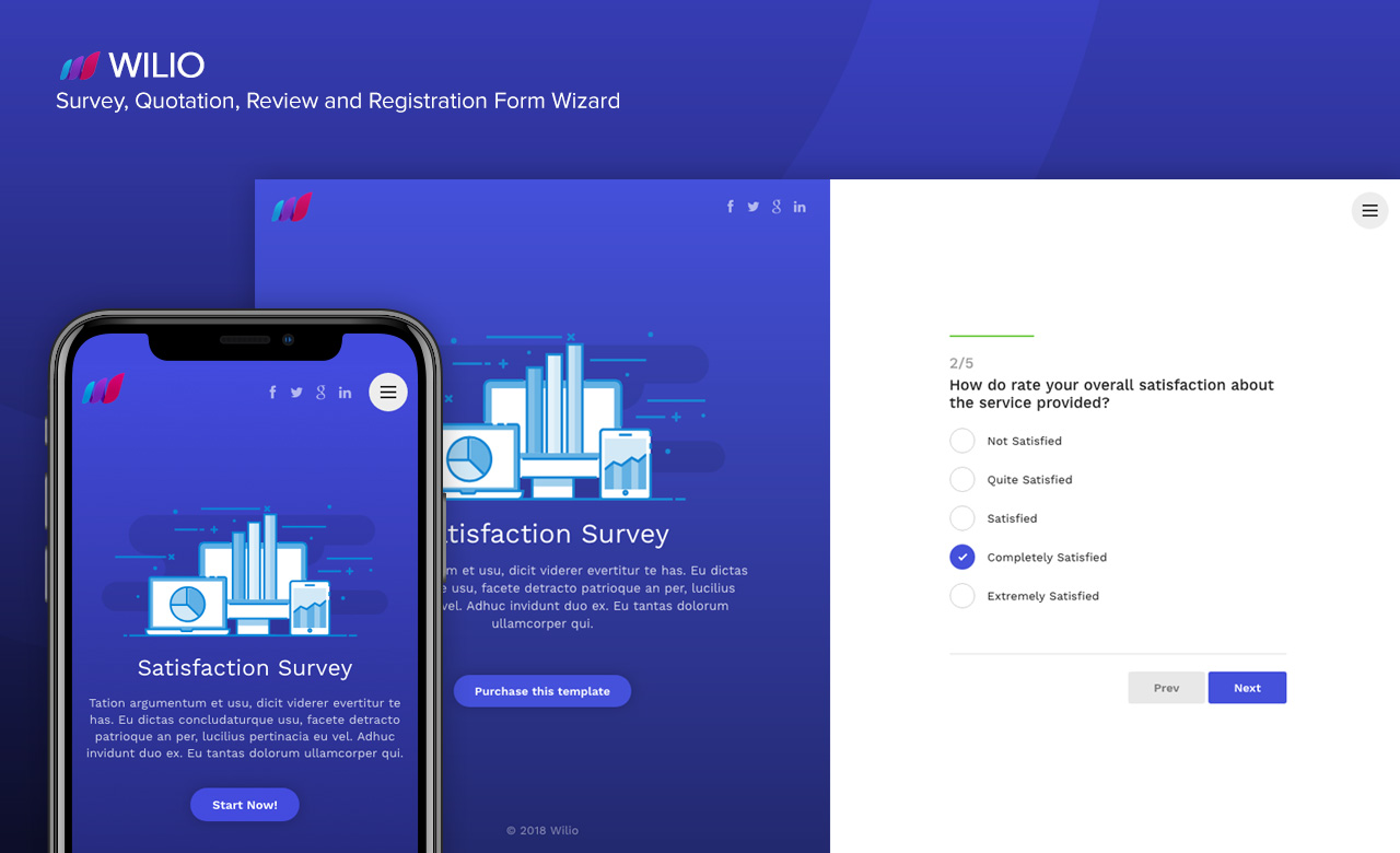 Wilio Survey and Multipurpose Form Wizard