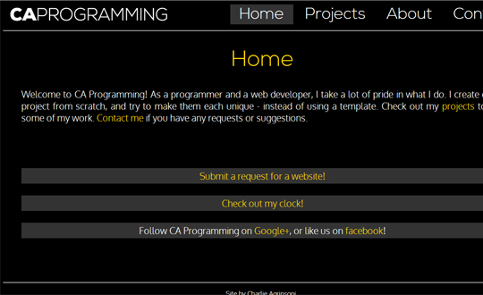 CA Programming