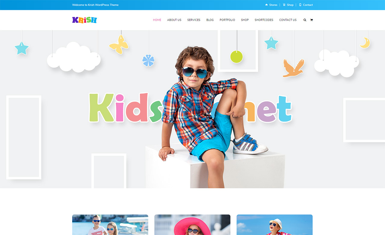 Krish School WordPress Theme