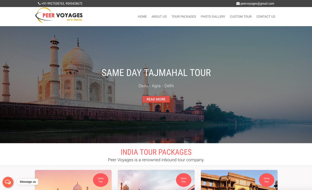 Peer Voyages india