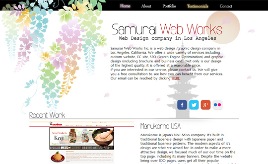 Samurai Web Works Inc