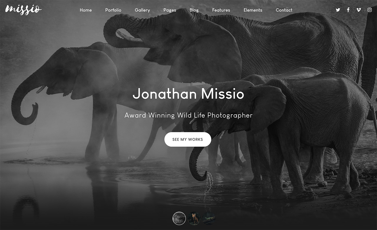 Missio Photography Template