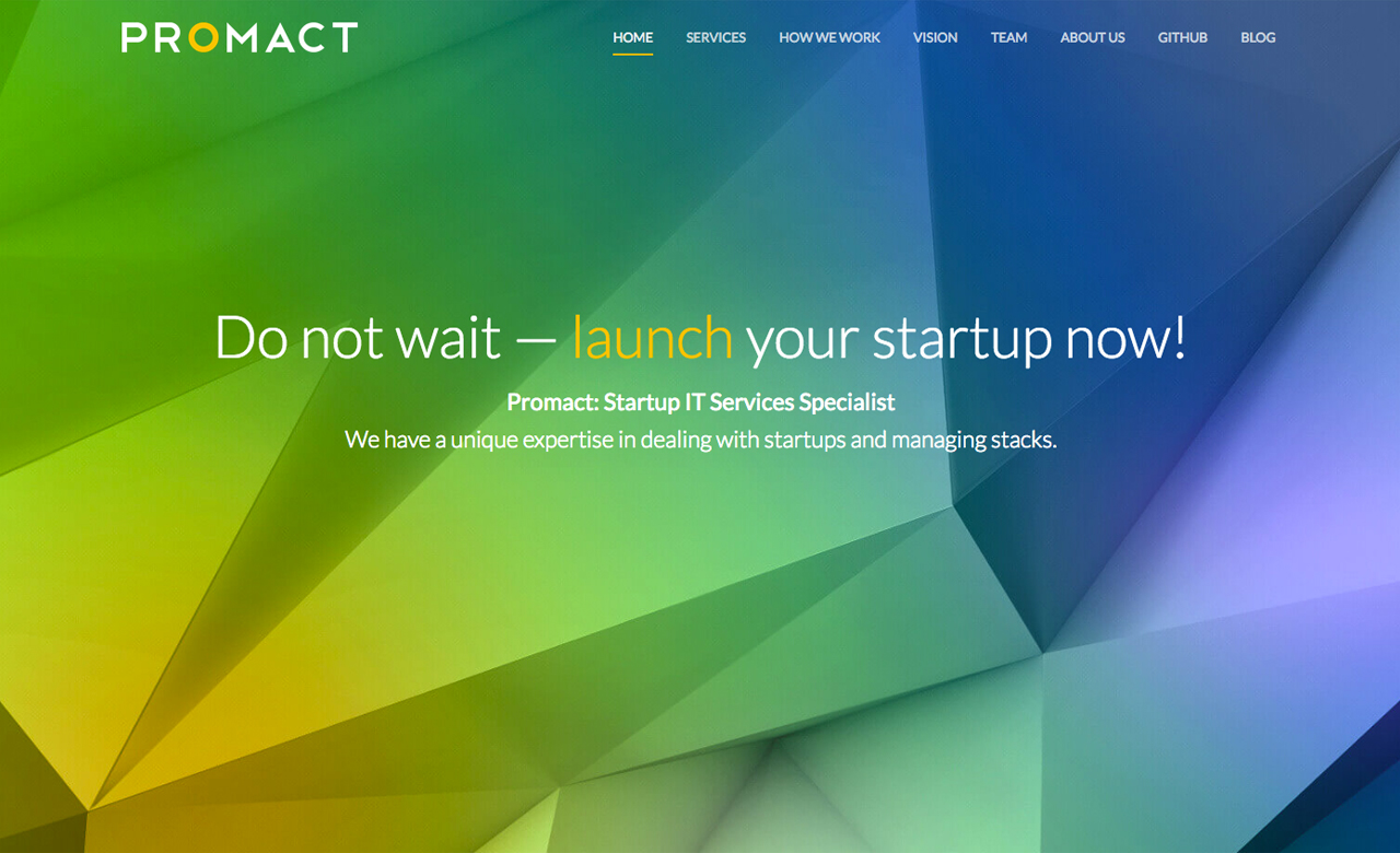 Promact Startup IT Services Specialist