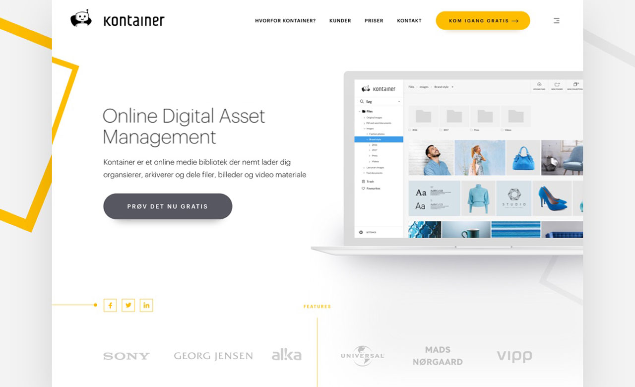 Kontainer Digital Asset Management