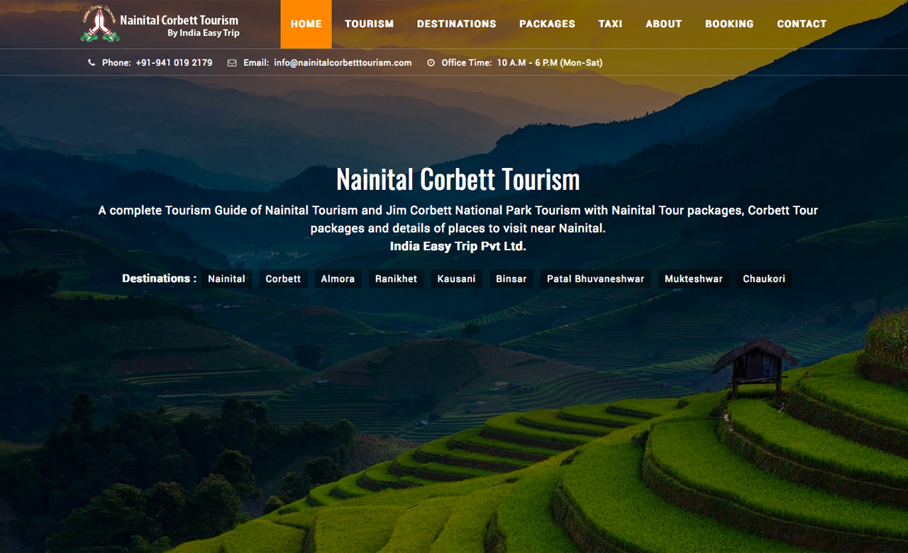 Nainital Corbett Tourism