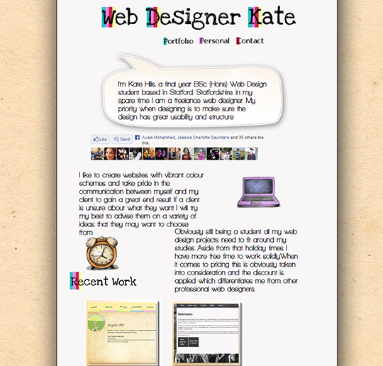 Web Designer Kate
