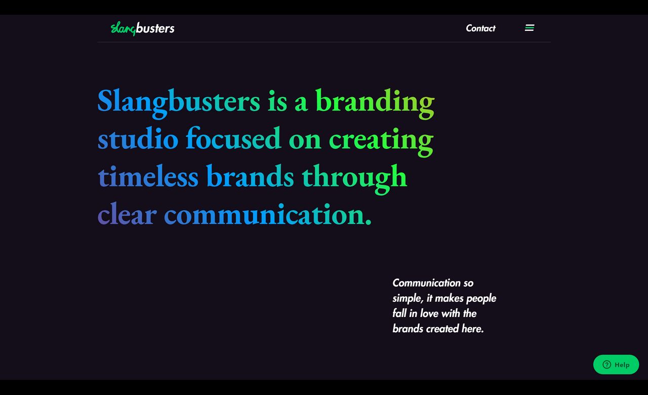 Slangbusters Branding Studio